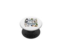 La paternidad es mi Ministerio al Aire Libre papá Vida PopSockets PopGrip Adhesivo