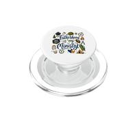 La paternidad es mi Ministerio al Aire Libre papá Vida PopSockets PopGrip para MagSafe