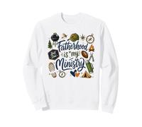 La paternidad es mi Ministerio al Aire Libre papá Vida Sudadera