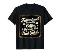 La paternidad impulsada por la paciencia del café y papá bromea padre Camiseta