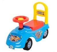 La Patrulla Canina Correpasillos bebé, 43x21x37 cm, Máx. 15 kg, 4 Ruedas Goma antipinchazos, Incluye bocina, Teléfono de Juguete, Asiento abatible almacenaje, Juguetes bebés +1 año (77753)