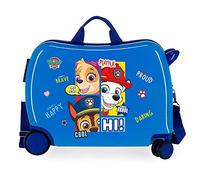 La Patrulla Canina La Patrulla Canina Be Happy Maleta infantil, Unisex Niños, Azul (Oscuro), 50x39x20 cms