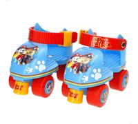 La Patrulla Canina Patines 4 ruedas, talla 22 a 29, máx. 20 kg, niños +3 años, medidas, talla ajustable, freno delantero, diseño colorido, desarrollo de la motricidad fina y estabilidad, actividades