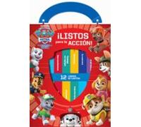 LA PATRULLA CANINA - PAW PATROL - MI PRIMERA BIBLIOTECA - 12 LIBROS DE CARTÓN - BLOQUE DE LIBROS - PI KIDS