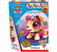 La Patrulla Canina -Stella - Build A BOT - Juego de construcción - Juguete Interactivo - Construye tu Propio Cachorro Robot - para niños de 4 años - Aprendizaje del Sonido - Pilas no Incluidas - 20