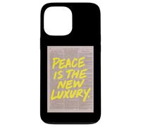 La paz es el nuevo mensaje de empoderamiento de lujo Carcasa para iPhone 13 Pro Max