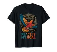 La Paz es mi Meta Mensaje Motivacional Camiseta