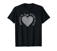 La paz y el amor terminan la guerra Camiseta