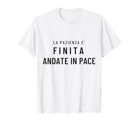 La pazienza è finita, andate en Ritmo Camiseta