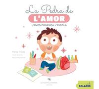 La pedra de l'amor. L'Enzo comença l'escola. Conte AMB SOLAPES sobre el primer dia d'escola. +2 anys. 3r títol de la col·lecció Enzo. Marta Prada + d'1 milió de seguidores a Instagram: 3