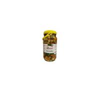 La Pedrereña Revuelto 2790 g - Mezcla de Aceitunas Manzanilla y Encurtidos en Tarro Extra Grande, Aperitivo Tradicional Español, Ideal para Tapas y Aperitivos, Producto de España