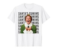 La película de Navidad de Elf Ferrell Ferrell Buddy Santa Claus Classic Fun Camiseta