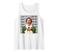 La película de Navidad de Elf Ferrell Ferrell Buddy Santa Claus Classic Fun Camiseta sin Mangas