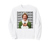 La película de Navidad de Elf Ferrell Ferrell Buddy Santa Claus Classic Fun Sudadera