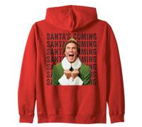 La película de Navidad de Elf Ferrell Ferrell Buddy Santa Claus Classic Fun Sudadera con Capucha