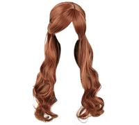 La peluca de cosplay, Peluca amarilla de Anna de Frozen for cosplay