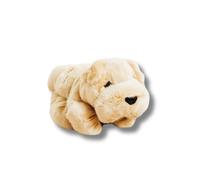 La pelucherie - Peluche de Perro Héctor, 20 cm, Peluches artesanales, cosidos a Mano, Marca Francesa
