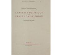 La Pensée Politique Dernst Von Salomon (ebook)