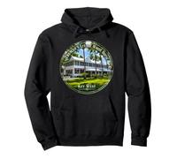 La Pequeña Casa Blanca de Truman Key West Florida, Cayos de FL Sudadera con Capucha