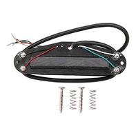 La pequeña pastilla de la guitarra eléctrica de Mtlavichness guarda más música de la cuerda con más respuesta y poder bajos para las guitarras eléctricas y las guitarras de acero (Pista negra blanca)