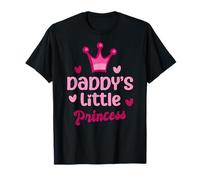 La pequeña princesa de papá Niña Hija Camiseta