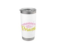La pequeña princesa del abuelo Vaso térmico de acero inoxidable de doble pared