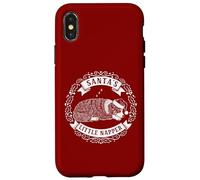 La pequeña servilleta de Papá Noel, Pastor Australiano Navidad Carcasa para iPhone X/XS