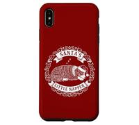 La pequeña servilleta de Papá Noel, Pastor Australiano Navidad Carcasa para iPhone XS MAX