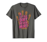 La pequeña Suciedad no Hace daño a Mud Run Mudder Queen Mudding Kid Camiseta