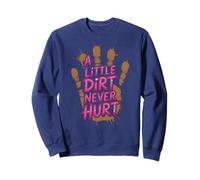 La pequeña Suciedad no Hace daño a Mud Run Mudder Queen Mudding Kid Sudadera