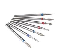 La perforación de uñas es adecuada tanto para los Juego de 7 brocas de diamante for uñas (multicolor)(Sky Blue)