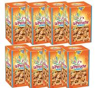 La Perruche - Cubo natural marrón de azúcar de caña 8 x 750 gramos