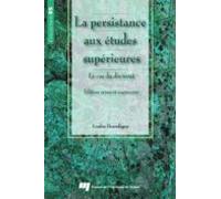 La Persistance Aux Études Supérieures (ebook)