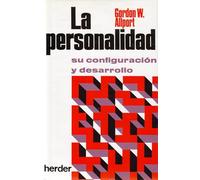 La personalidad: Su configuración y desarrollo (fuera de colección)