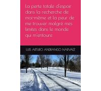 La perte totale d'espoir dans la recherche de moi-même et la peur de me trouver malgré mes limites dans le monde qui m'entoure