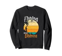 La Pesca es la única Cura para la Angustia Vintage Sunset Angler Sudadera