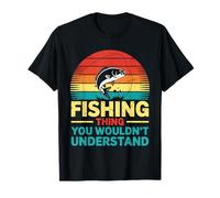 La pesca es mi lugar feliz que no entenderías pescador Camiseta