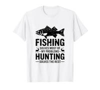 La Pesca Resuelve la mayoría de mis Problemas Camiseta