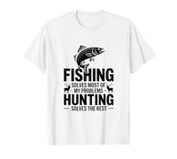 La Pesca Resuelve la mayoría de mis Problemas Camiseta