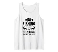 ¡La Pesca Resuelve la mayoría de mis Problemas! Camiseta sin Mangas