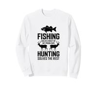¡La Pesca Resuelve la mayoría de mis Problemas! Sudadera