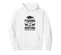 ¡La Pesca Resuelve la mayoría de mis Problemas! Sudadera con Capucha
