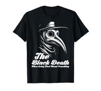La Peste Negra al volverse Viral significaba Algo Vintage Camiseta