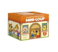 La petite bibliothèque Mini-Loup: Avec 5 livres : Mini-Loup pompier ; Mini-Loup champion de foot ; Mini-Loup au poney-club ; Mini-Loup super-héros ; Mini-Loup et les pirates