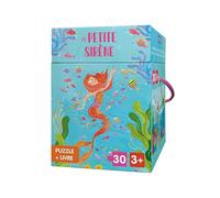 La petite Sirène: Puzzle et livre
