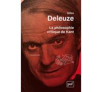 La philosophie critique de Kant