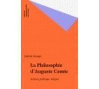 La Philosophie Dauguste Comte (ebook)