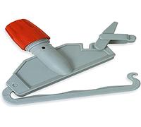 La Piacentina - Pinza de plástico para fregona con Flecos, Color Blanco