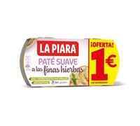 La Piara Paté Finas Hierbas Pack 2 x 75 g