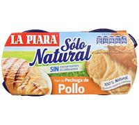 La Piara Sólo Natural - Paté de Pechuga de Pollo, 2 X 75 g - [Pack de 2]
